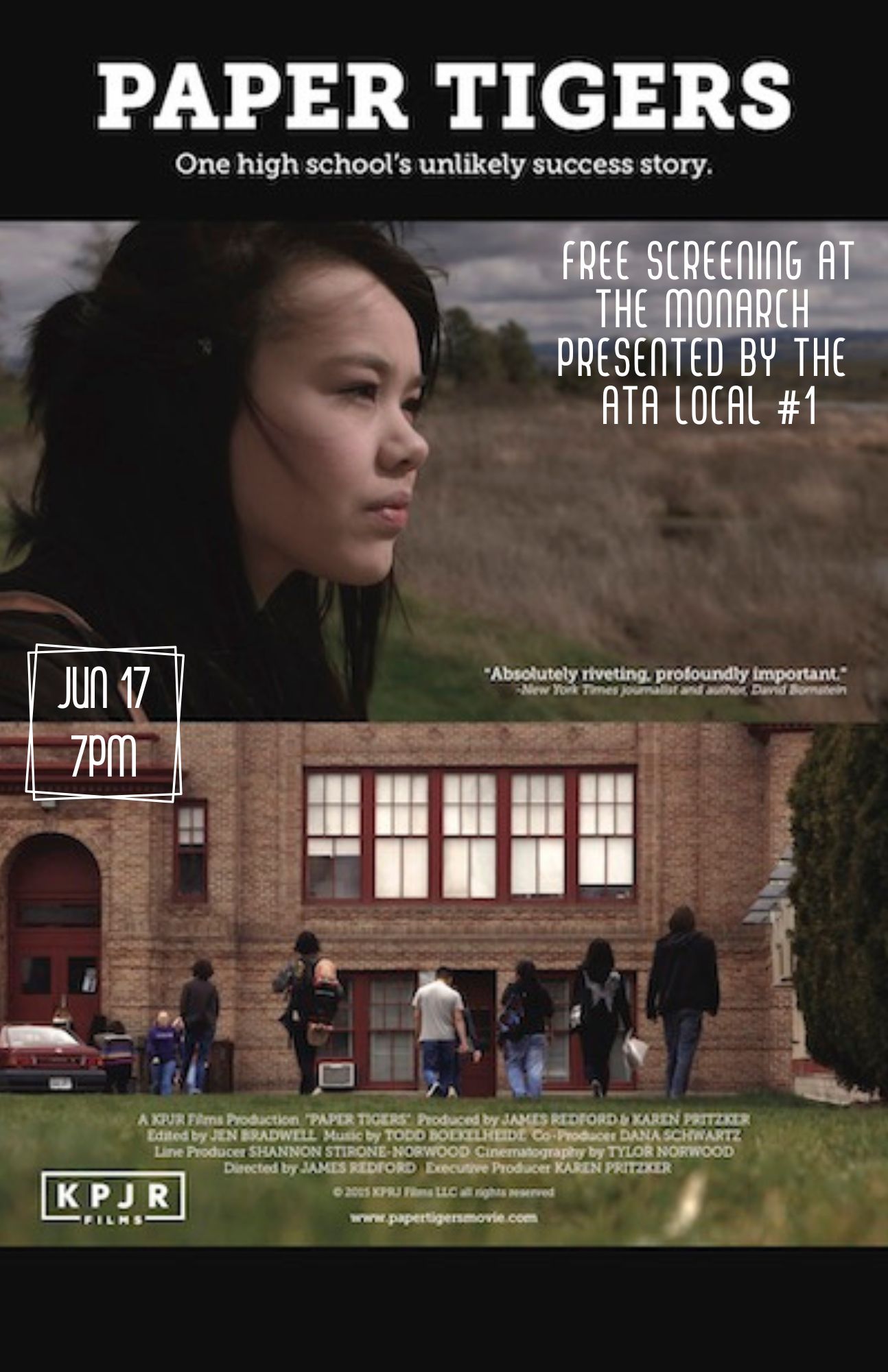 A poster for a Jake Vaadeland event