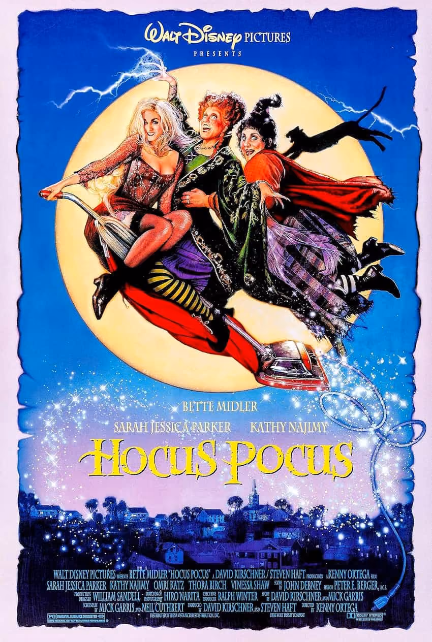 A poster image of the film Hocus Pocus